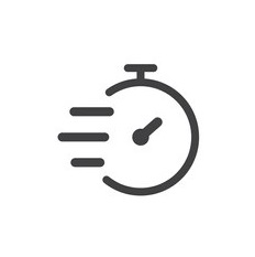 fast-time-simple-outline-icon-260nw-1521140210